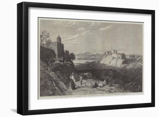 City of Chiusi, Etruria-Thomas Miles Richardson II-Framed Giclee Print