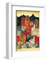 City of Churches 1918-Paul Klee-Framed Premium Giclee Print