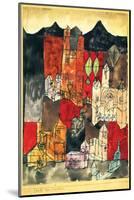 City of Churches 1918-Paul Klee-Mounted Premium Giclee Print