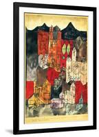 City of Churches 1918-Paul Klee-Framed Art Print