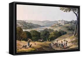 City of Coimbra-Thomas Staunton St. Clair-Framed Stretched Canvas