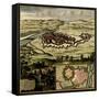 City of Cuneo - 1700-Anna Beeck-Framed Stretched Canvas