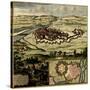 City of Cuneo - 1700-Anna Beeck-Stretched Canvas