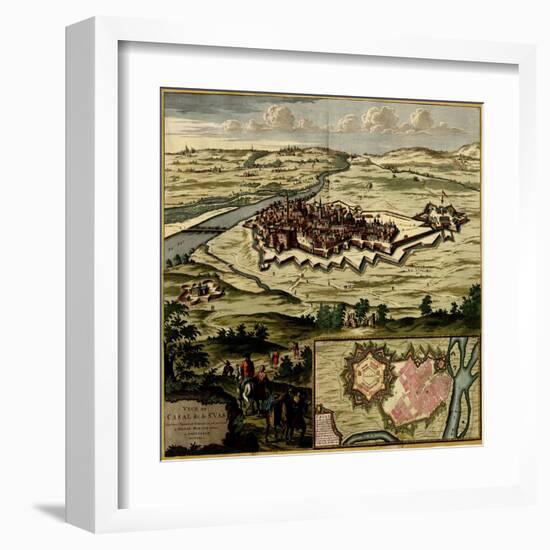 City of Cuneo - 1700-Anna Beeck-Framed Art Print