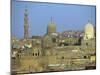 City of Dead, Cairo, Where Ruling Families of Medieval Cairo Built Mausoleums to Entomb their Dead-Julian Love-Mounted Photographic Print