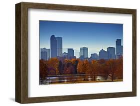 City of Denver Skyline-duallogic-Framed Photographic Print