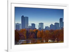 City of Denver Skyline-duallogic-Framed Photographic Print