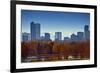 City of Denver Skyline-duallogic-Framed Photographic Print