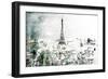 City Of Eiffel-OnRei-Framed Art Print