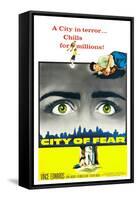 City of Fear-null-Framed Stretched Canvas