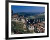 City of Fribourg, Switzerland-Walter Bibikow-Framed Photographic Print