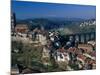 City of Fribourg, Switzerland-Walter Bibikow-Mounted Photographic Print