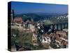 City of Fribourg, Switzerland-Walter Bibikow-Stretched Canvas