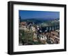 City of Fribourg, Switzerland-Walter Bibikow-Framed Photographic Print