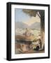 City of Kandahar, Its Principal Bazaar and Citadel, Taken from the Nakarra Khauneh-James Rattray-Framed Giclee Print