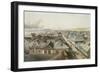 City of Kingston from the Commercial Rooms, Looking Towards the West, Plate 20 from 'West Indian…-Joseph Bartholomew Kidd-Framed Giclee Print