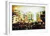 City of Lights III - In the Style of Oil Painting-Philippe Hugonnard-Framed Giclee Print