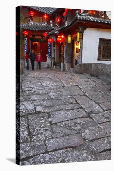 City of Lijiang, UNESCO World Heritage Site, Yunnan, China, Asia-Bruno Morandi-Stretched Canvas