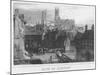 'City of Lincoln', 1845-Thomas Dugdale-Mounted Giclee Print