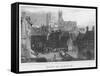 'City of Lincoln', 1845-Thomas Dugdale-Framed Stretched Canvas