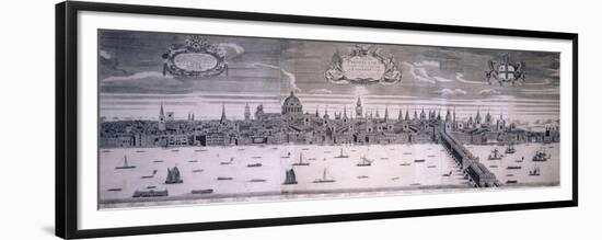 City of London, C1710-James Walker-Framed Giclee Print