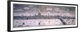 City of London, C1710-James Walker-Framed Giclee Print