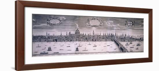 City of London, C1710-James Walker-Framed Giclee Print