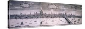 City of London, C1710-James Walker-Stretched Canvas
