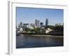 City of London Financial District Seen from the River Thames, London, England, United Kingdom-Amanda Hall-Framed Photographic Print