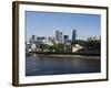 City of London Financial District Seen from the River Thames, London, England, United Kingdom-Amanda Hall-Framed Photographic Print