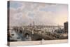 City of London from the South, 1802-Joseph Constantine Stadler-Stretched Canvas