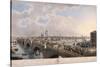 City of London from the South, 1802-Joseph Constantine Stadler-Stretched Canvas