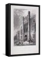 City of London School, London, 1837-John Woods-Framed Stretched Canvas