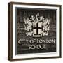 City of London School Sign - London - UK - England - United Kingdom - Europe-Philippe Hugonnard-Framed Photographic Print