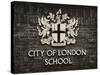 City of London School Sign - London - UK - England - United Kingdom - Europe-Philippe Hugonnard-Stretched Canvas