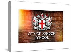 City of London School Sign - London - UK - England - United Kingdom - Europe-Philippe Hugonnard-Stretched Canvas