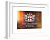 City of London School Sign - London - UK - England - United Kingdom - Europe-Philippe Hugonnard-Framed Art Print