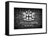 City of London School Sign - London - UK - England - United Kingdom - Europe-Philippe Hugonnard-Framed Stretched Canvas