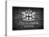 City of London School Sign - London - UK - England - United Kingdom - Europe-Philippe Hugonnard-Stretched Canvas