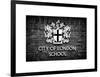 City of London School Sign - London - UK - England - United Kingdom - Europe-Philippe Hugonnard-Framed Art Print