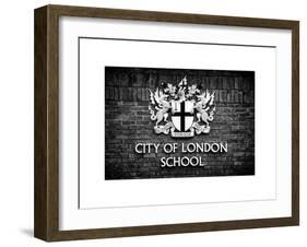 City of London School Sign - London - UK - England - United Kingdom - Europe-Philippe Hugonnard-Framed Art Print