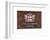 City of London School Sign - London - UK - England - United Kingdom - Europe-Philippe Hugonnard-Framed Art Print