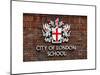 City of London School Sign - London - UK - England - United Kingdom - Europe-Philippe Hugonnard-Mounted Art Print