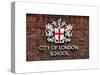 City of London School Sign - London - UK - England - United Kingdom - Europe-Philippe Hugonnard-Stretched Canvas
