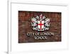 City of London School Sign - London - UK - England - United Kingdom - Europe-Philippe Hugonnard-Framed Art Print