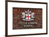 City of London School Sign - London - UK - England - United Kingdom - Europe-Philippe Hugonnard-Framed Art Print