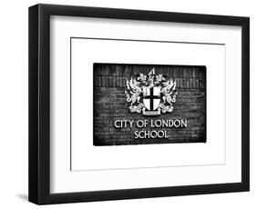 City of London School Sign - London - UK - England - United Kingdom - Europe-Philippe Hugonnard-Framed Art Print