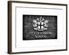 City of London School Sign - London - UK - England - United Kingdom - Europe-Philippe Hugonnard-Framed Art Print