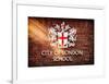 City of London School Sign - London - UK - England - United Kingdom - Europe-Philippe Hugonnard-Framed Art Print