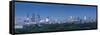 City of London Skyline Above Hyde Park, London, England, Uk-Jon Arnold-Framed Stretched Canvas